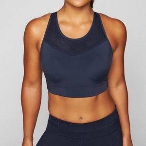 Athleta High Impact Gigi Bra in Navy Sz S.